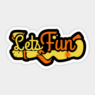 Lets Fun Sticker
